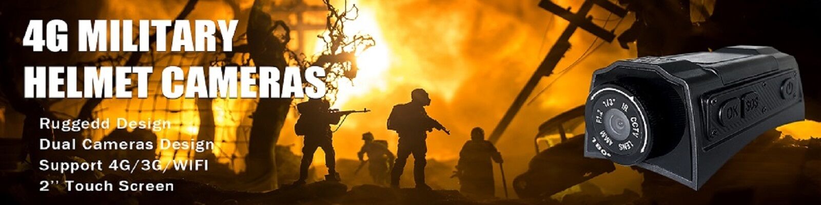 1920X1080 30P 1080P 30fps MP4 Format Tactical Camera