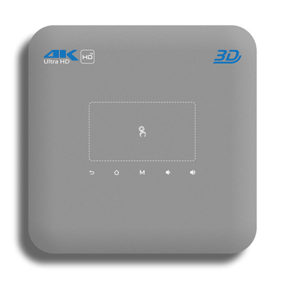 300 lumens HDMI ont entré le foyer électrique Android 9,0 de BT 4,2 futés de projecteur de DLP