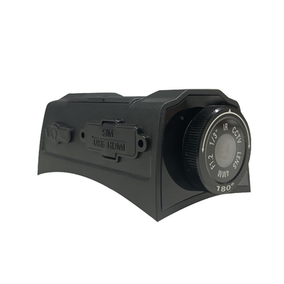 double lentille 1080P vrai Live Streaming de caméra tactique militaire du casque 4G