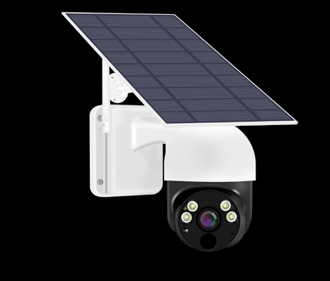 Caméra du jardin PTZ de yard de degré de sécurité à la maison de la caméra de sécurité 1080P d'énergie solaire de vision nocturne