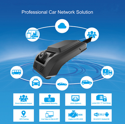 4G Dashcam a avancé conduire la caméra intelligente de schéma du système ADAS DSM d'aide