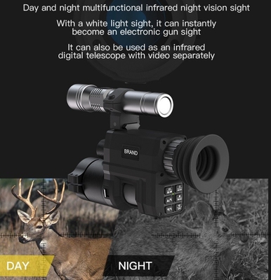 Observation à distance tirant l'infrarouge d'appareil-photo de vision nocturne de Digital pour la chasse