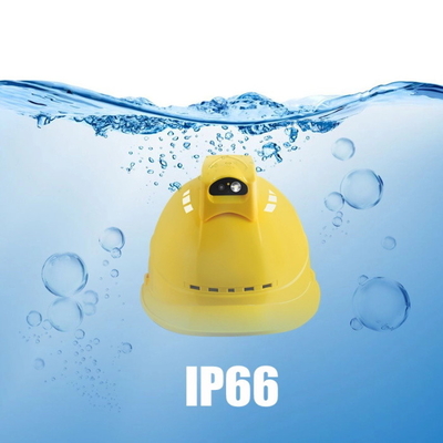 Caméra de streaming en direct de sécurité 4G GSM vue vidéo en direct caméra de casque portable de sécurité de Construction minière