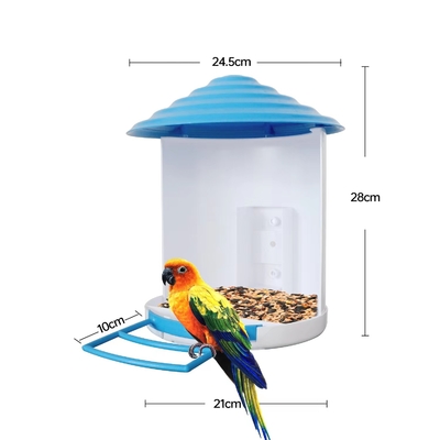 Réponse d'appli de Pir Alarm Push Mobile Phone de caméra d'observation d'oiseau de Wifi H.264 à temps