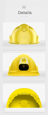 Le casque de caméra de casque d'IP67 4G antichoc construisent in camera pour le chantier de construction