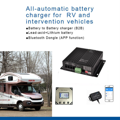 matériel d'Aluminm de chargeur de batterie de C.C de 12V 30A pour le yacht de bateau de rv