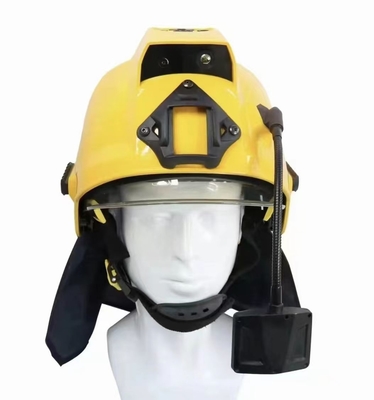 Alerte SOS de caméra d'image thermique de l'ABS IR de casque de sapeur-pompier avec le logiciel de commande VMS