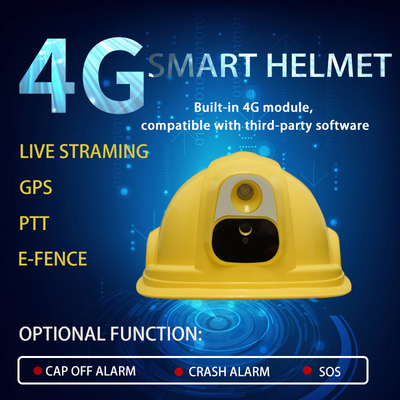 appui 4G 3G WIFI GPS et Bluetooth Android de caméra de casque de sécurité de 1080P Prosonal