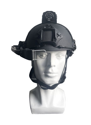 Casque tactique de sécurité 4G avec caméra à double objectif, diffusion en direct 1080P