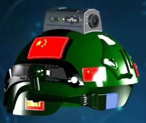 Casque tactique de sécurité 4G avec caméra à double objectif, diffusion en direct 1080P