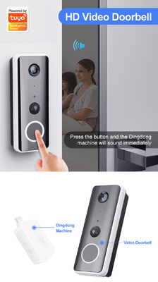 PIR Detection Smart Home Doorbell avec la lentille de la longueur focale F2.0 de 3mm et le contrôle de voix