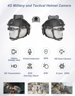 Caméra IP67 imperméable à l'eau offrant des vidéos dynamiques multi-angles en temps réel