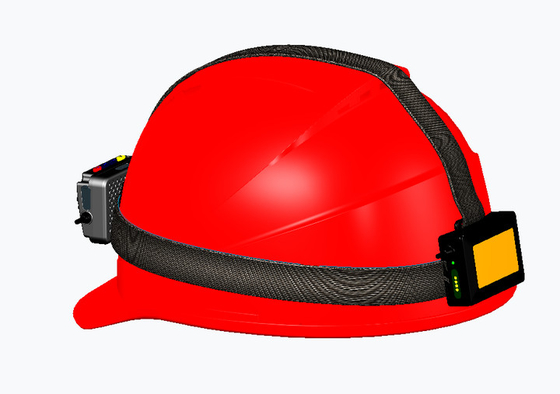 4G 4k Smart Railway Helmet Camera Lampes LED à l'épreuve des explosions avec caméra anti-tremblement