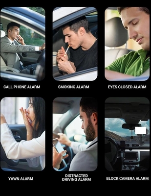 Les appareils de téléphonie mobile sont équipés d'une caméra de contrôle 4G et d'un système de surveillance GPS (ADAS/DSM/BSD/PCW)