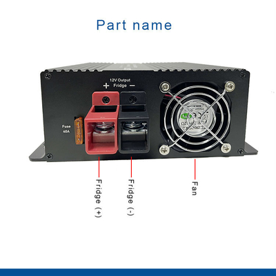Commandeur de chargeur solaire à double entrée DC12V 30A avec alimentation de réfrigérateur