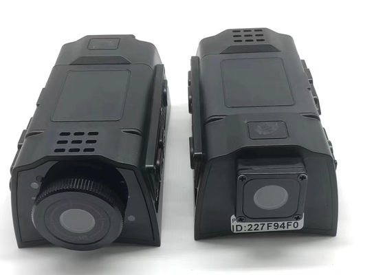 Casque de sécurité à double lentille Support de caméra Enregistrement d'image vidéo ≥6 heures