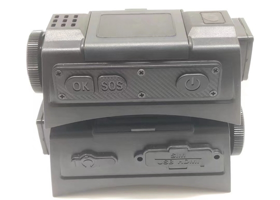 Caméra du casque de sécurité de vision nocturne avec photographie laser et mémoire 2G 16G