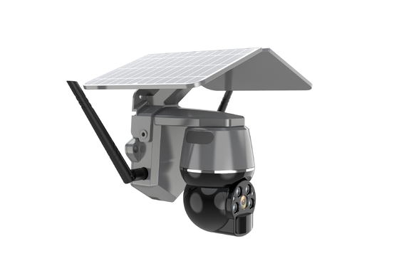Caméra de surveillance solaire 4G Hi3518E SoC haut-parleur Grand angle de vue 120 degrés