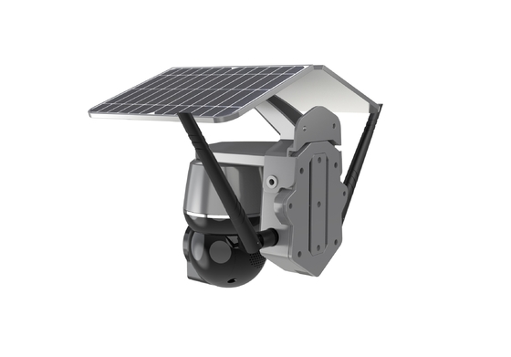 Caméra de surveillance solaire 4G Hi3518E SoC haut-parleur Grand angle de vue 120 degrés