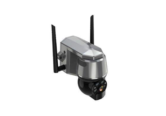 Caméra de surveillance solaire 4G Hi3518E SoC haut-parleur Grand angle de vue 120 degrés