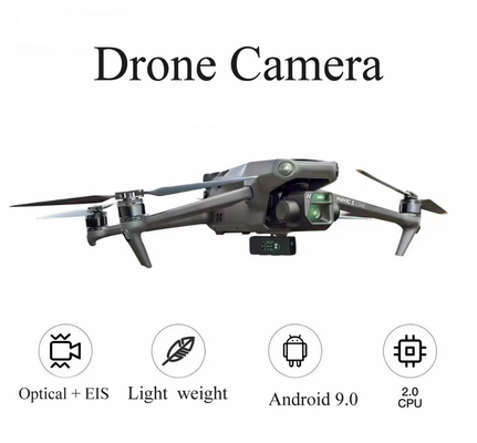 Caméra de casque de sécurité Mini-caméra pour drone Adultes enfants 1080P HD FPV Caméra Drones