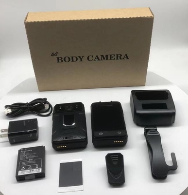 1080P reconnaissance faciale Caméra PTZ portée sur le corps Système Android IP66 Caméra de police imperméable à l'eau avec LED