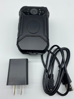 Caméra corporelle de police 64G IP66 avec LED de 1,5 W et angle de 120 degrés