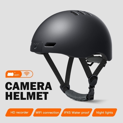 Caméra de casque de sécurité 720P avec IP67 imperméable à l'eau et températures de fonctionnement à 70 degrés C