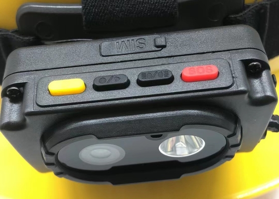 Caméra de casque de sécurité IP67 à 120 degrés assistée par laser avec résolution 1920X1080