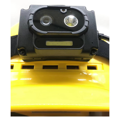 Lampe LED Hardhat Caméra de sécurité avec grand angle de 120° et photographie assistée par laser
