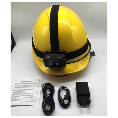 4G Chipset MTK6762 Caméra de casque de sécurité à 8 cœurs avec suivi GPS et couverture grand angle