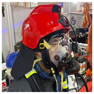 Caméra de sécurité de casque de sauvetage et de sauvetage technique avec capteur d'imagerie thermique