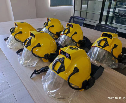 Casque de sauvetage 4G pour pompiers, capteur thermique intégré avec diffusion en direct