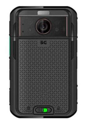 Batterie remplaçable de 8000 mAh 5G Body Camera avec caméra arrière de 13 MP et capteur gyroscopique