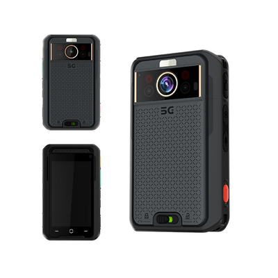 5G 13MP IP68 caméra corporelle imperméable à l'eau de la police avec lentille d'angle de 110 degrés et WiFi hotspot