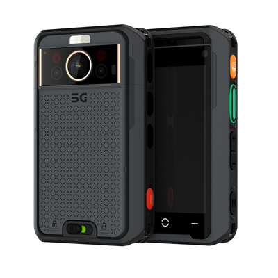 5G 13MP IP68 caméra corporelle imperméable à l'eau de la police avec lentille d'angle de 110 degrés et WiFi hotspot