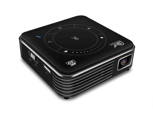 Zone de projection Mini projecteur portable de 30 à 120 pouces à haut contraste