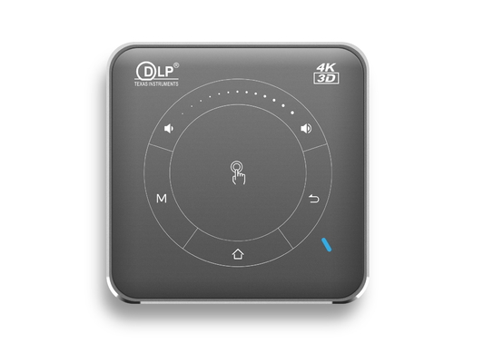 Projecteur DLP pour cinéma à domicile à grand écran 1-5m Distance de projection pour le divertissement immersif