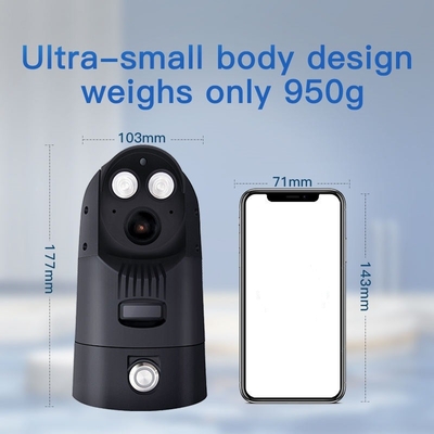 Caméra PTZ 4G avec vision nocturne et zoom optique 4X