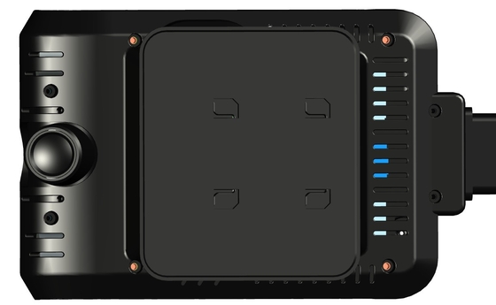 4G GPS Caméra Dash à double cœur avec 170 grand angle de vision et reconnaissance faciale du conducteur