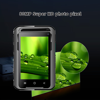 3.1 pouce LCD 5G appareil photo porté sur le corps avec 3500mAh batterie double EIS 4G 64GB RAM ROM