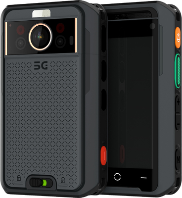 Caméra portée sur le corps de la police connectée Wi-Fi IP67 avec 32 Go de stockage et notation imperméable à l'eau du logiciel de plateforme CMSV6 inclus