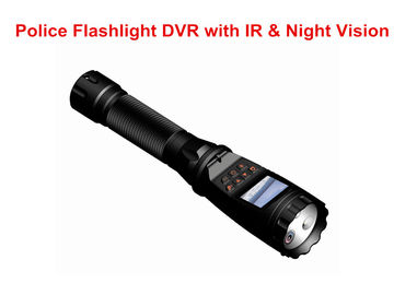 Lampe-torche lumineuse superbe de sécurité de police 15 heures de temps de travail pour l'enregistrement vidéo