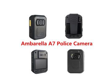 caméra vidéo Ambarella A7, capteur usé de la police 1080P de la caméra 5MP CMOS de corps