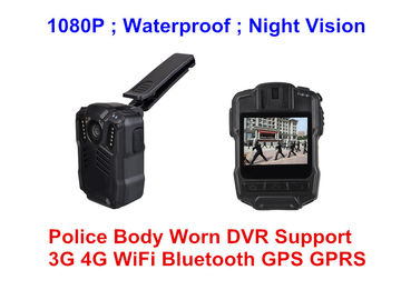 Caméra portable de haute résolution de corps de police pour des agents de sécurité
