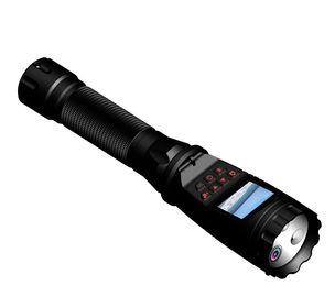 Torche futée avec des gardes de sécurité de la caméra 4G SIM Video Recorder For Police