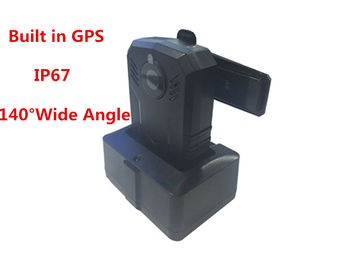 L'enregistreur durable Ambarella A7 2900 MAH Lithium GPS de caméra de police a soutenu