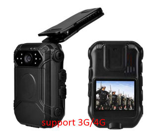 Caméra usée du corps IP65 portatif avec la vision nocturne écran de 2 pouces pour la police