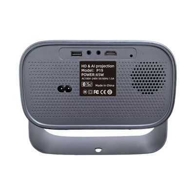 Zone de projection 40 pouces - 150 pouces Mini projecteur portatif avec rapport d'aspect 16 9 Petit et portable