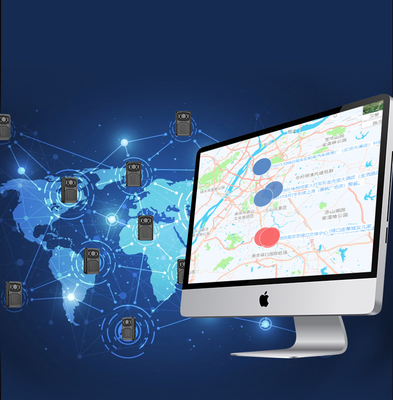 5.8GHz Wifi Caméras corporelles de police Max 256G Stockage et Linux4.9 Chipset pour les performances